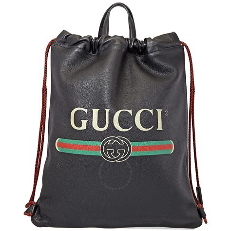 drawstring backpack gucci